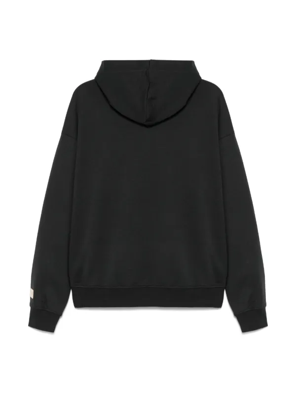 【送料&関税込】MSGM Logo Hoodie MSGM Stud Detailing logo-embroidered Drawstring Hoodie
