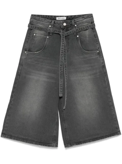 Low Classic jeans capri con bolsillos