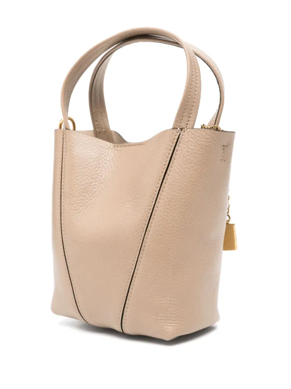 トートバッグ CHLOE SMALL SPIN TOTE BAG Chloé Small Chloé Spin Tote Bag In Grained Leather in Boyish