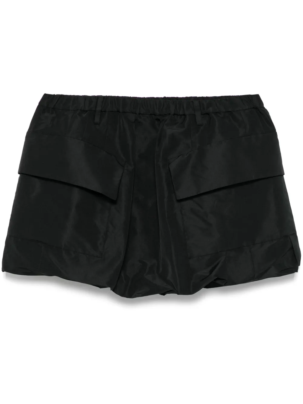 Nº21 bubble-hem mini skirt