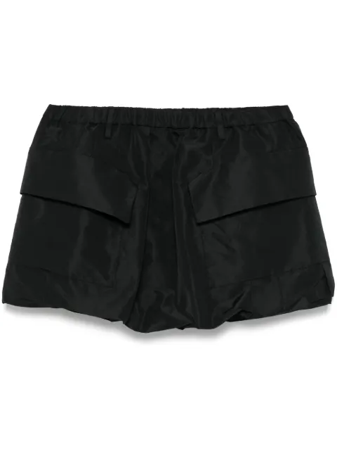 Nº21 bubble-hem mini skirt