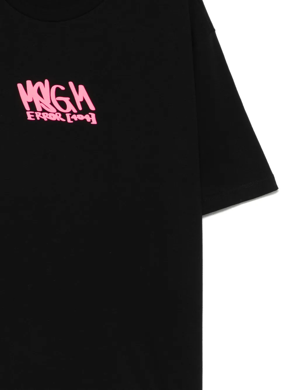 MSGM Kids T-shirt met logoprint Zwart