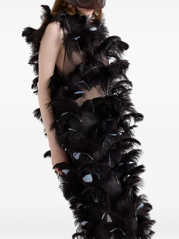 【送料&関税込】Prada Embellished Organza Dress Prada Organza dress with grommet embellishment | REVERSIBLE