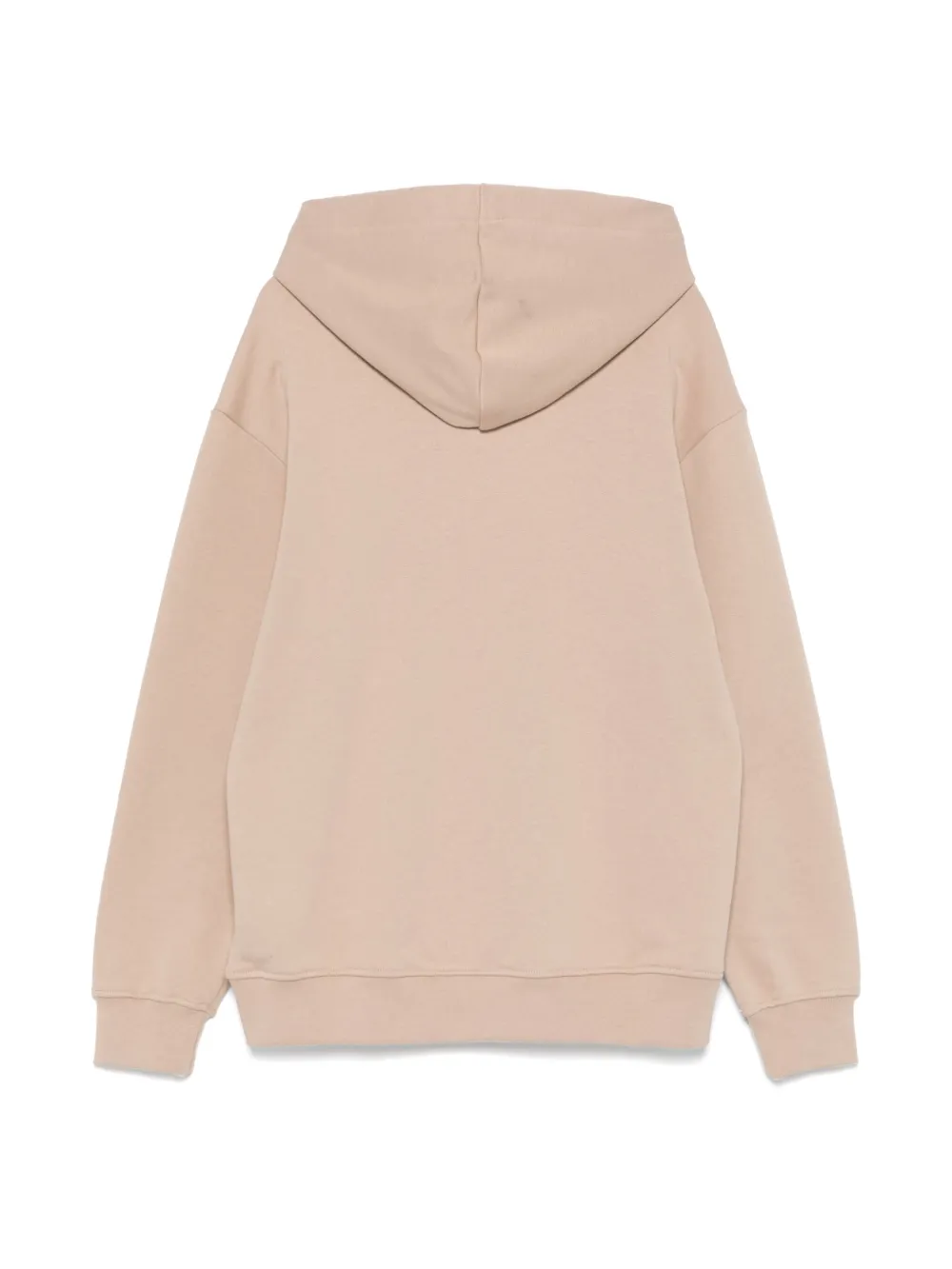 MSGM Kids Hoodie met logoprint - Beige