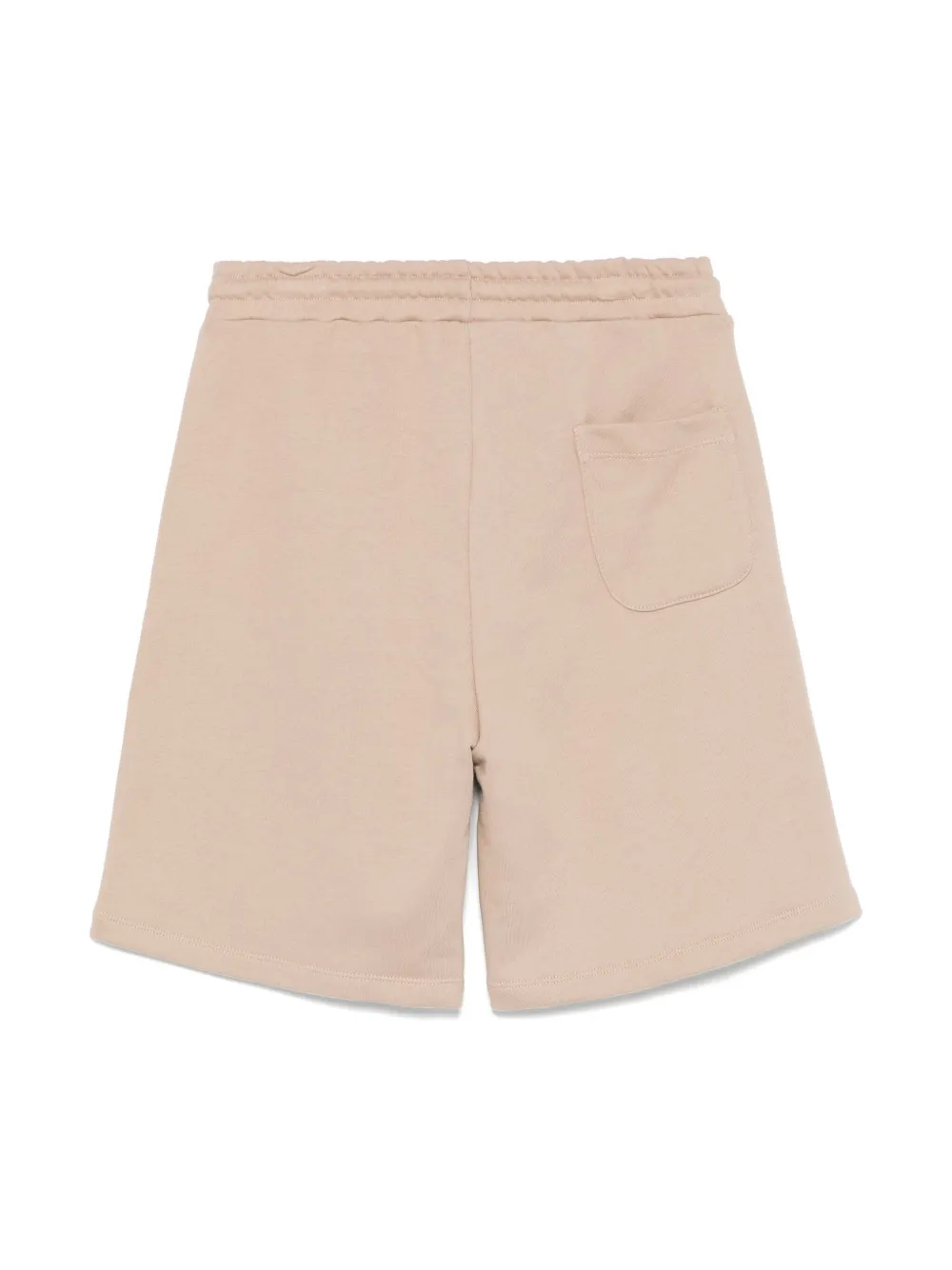 MSGM Kids Trainingsshorts met logoprint - Beige