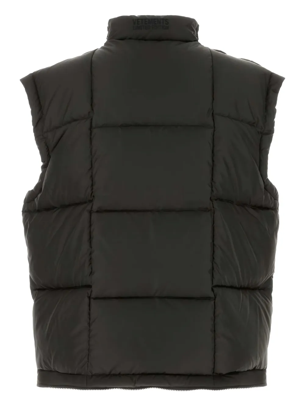 VETEMENTS quilted down gilet - Zwart