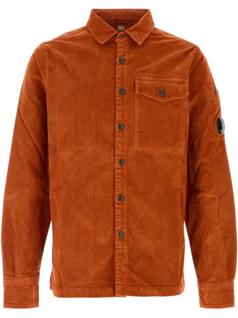 C.P. Company flap-pocket corduroy shirt