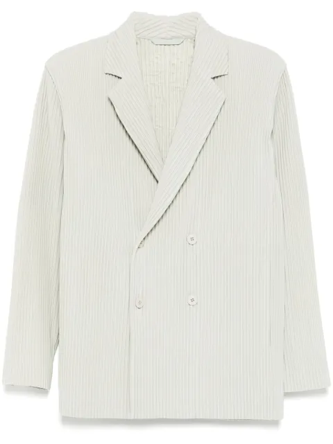 Homme Plissé Issey Miyake pleated long sleeves blazer