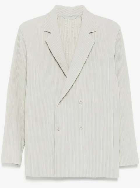 Homme Plissé Issey Miyake Blazer plissettato a maniche lunghe