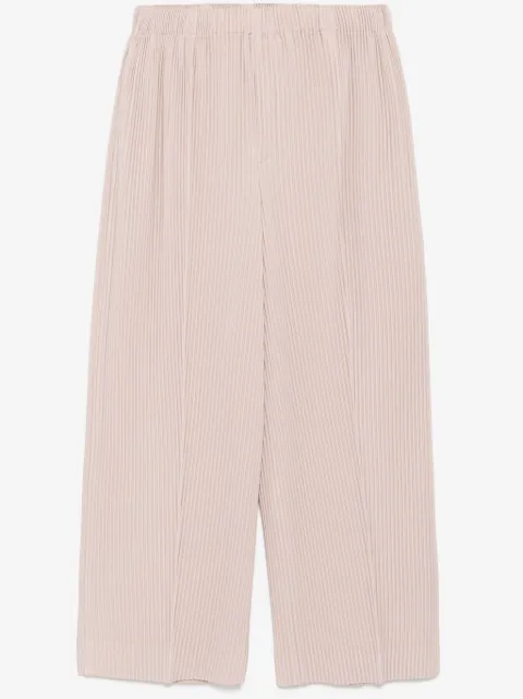 Homme Plissé Issey Miyake pleated cropped trousers
