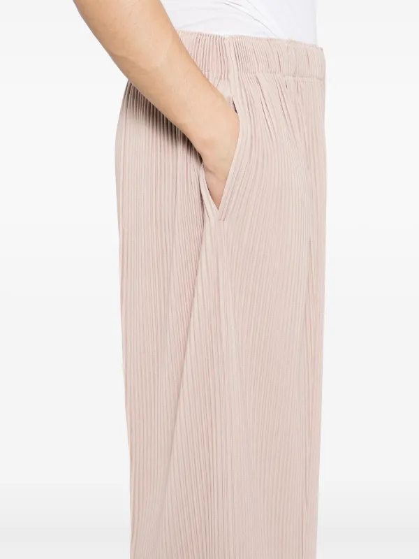HOMME PLISSE ISSEY MIYAKE サルエルパンツ ピンク 3 Pink Colorful Pleats Jumpsuit by HOMME PLISSÉ ISSEY MIYAKE