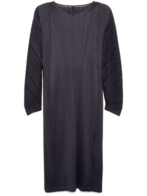 Pleats Please Issey Miyake Lantern pleated dress