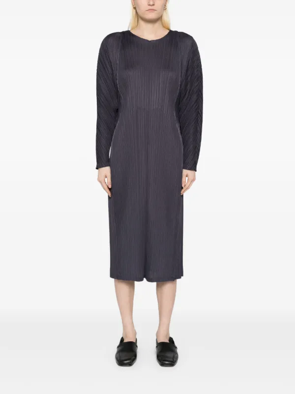 Pleats Please Issey Miyake Lantern プリーツドレス | ブラック
