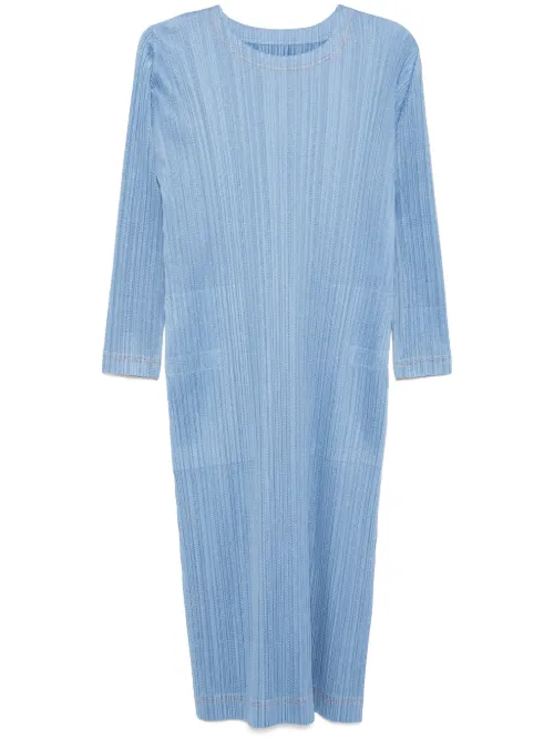 Robe à design plissé - Pleats Please Issey Miyake - Modalova