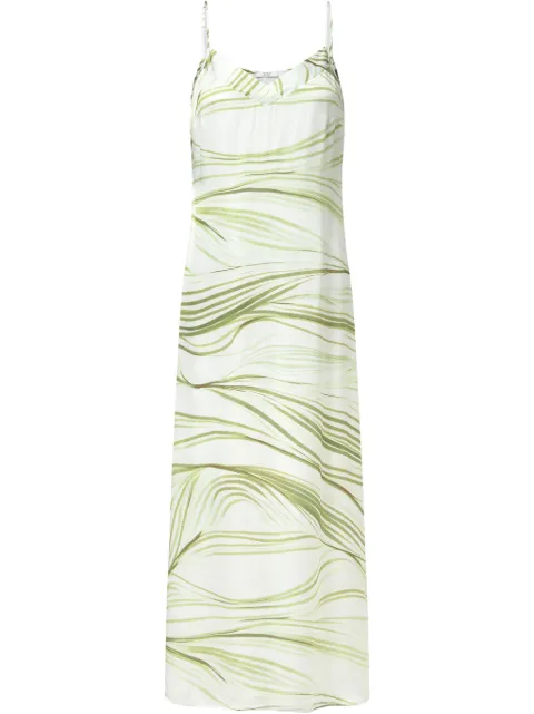 Peserico vestido con motivo abstracto