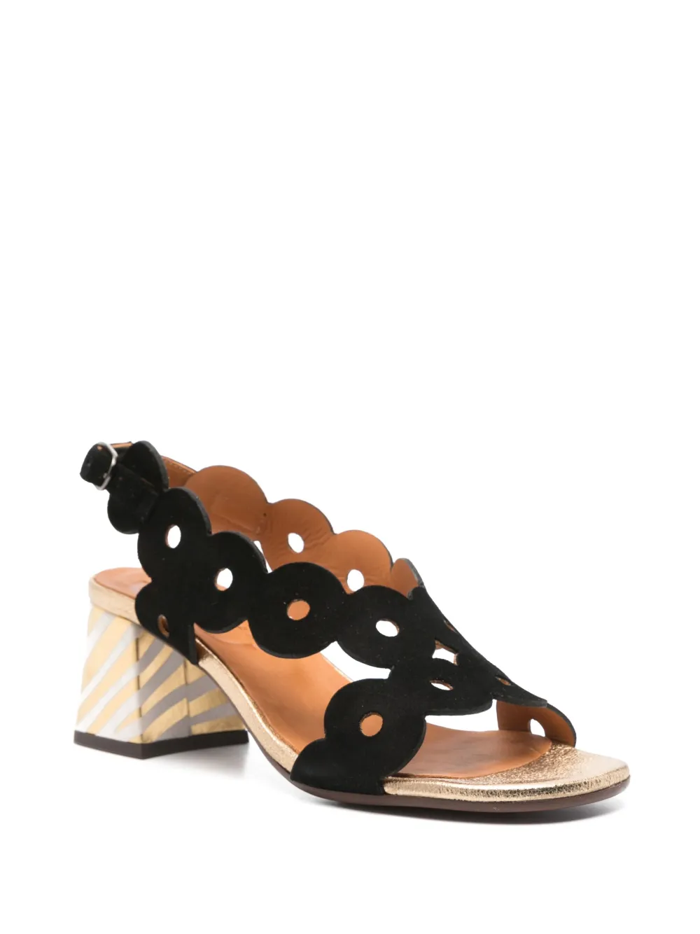 Chie Mihara 60mm Leide sandals Black