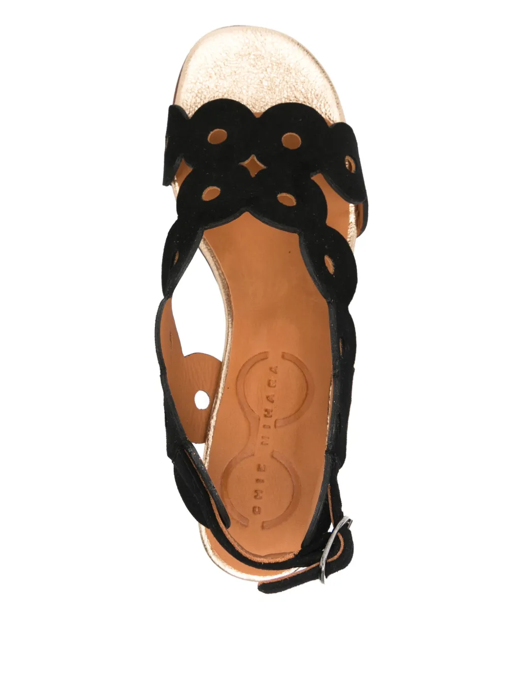 Chie Mihara 60mm Leide sandals Black