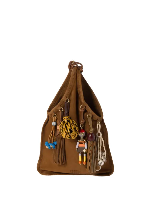 Sac cabas Trick en daim - Miu Miu - Modalova
