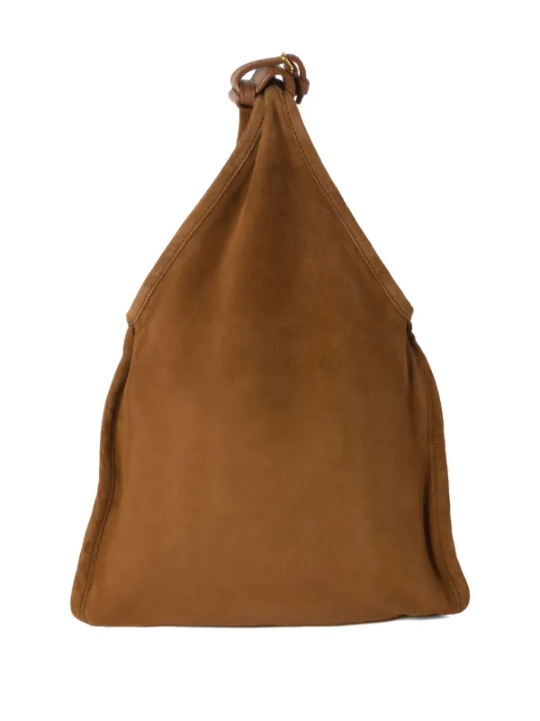 日本限定 Trick Miu Miu Suede FARFETCH | Brown | Bag Tote バッグ