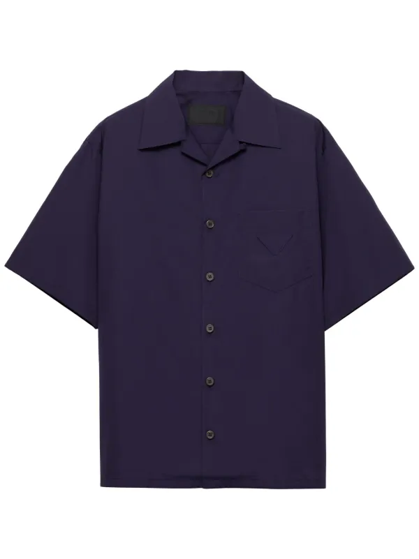 Prada ボウリングシャツ | ブルー | FARFETCH JP Prada ボウリングシャツ | ブルー | FARFETCH JP