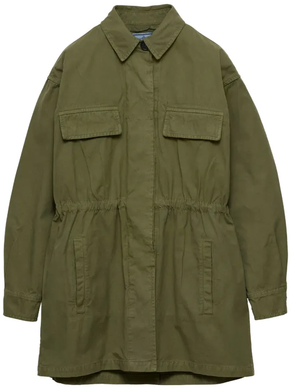 【プラダ・PRADA】Panama cotton windbreaker Cord Panama Cotton Windbreaker | PRADA