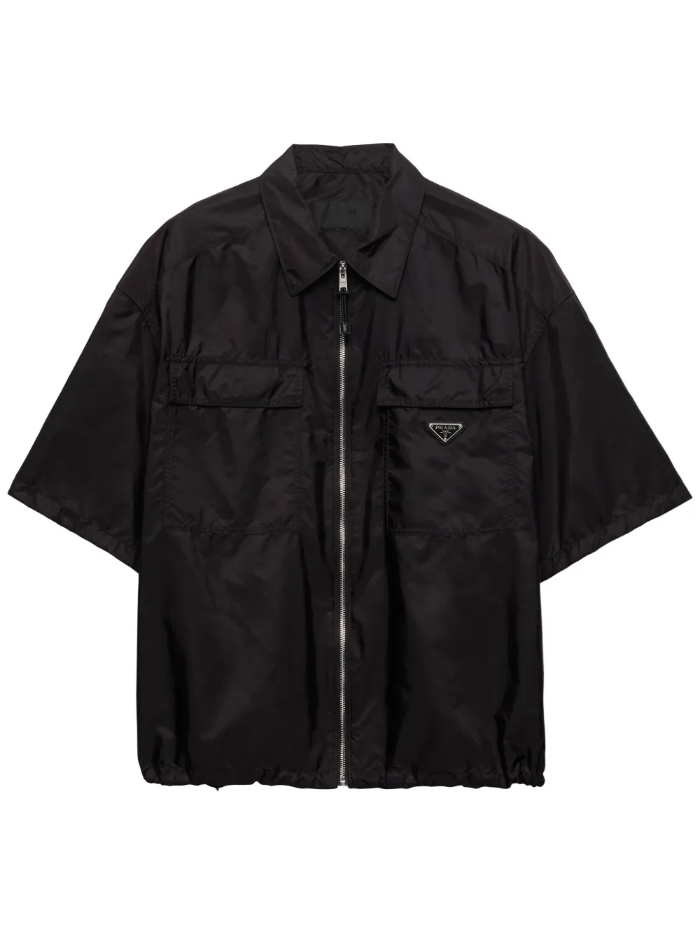 Prada Camicia Re-Nylon | nero | Image 1