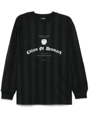 【関税込み】Han Kjobenhavn Tシャツ Han Kjobenhavn SSENSE Exclusive Black T-Shirt Han Kjobenhavn