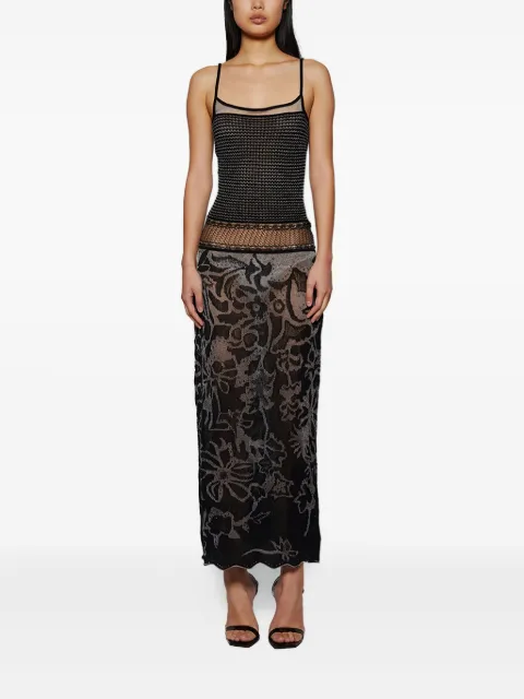 Roberta Einer patterned midi dress