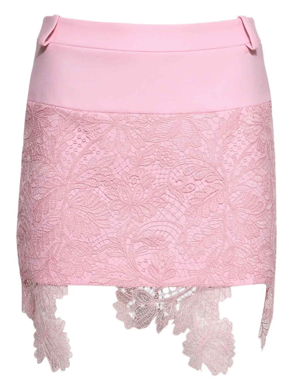 David Koma lace mini skirt Roze