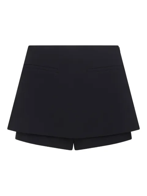 David Koma layered mini skort