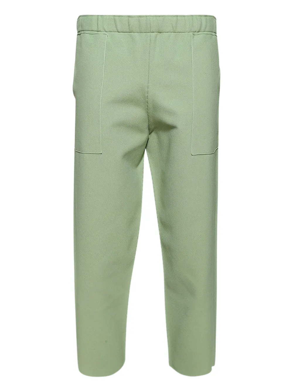 Homme Plissé Issey Miyake Pantalon met elastische taille Groen