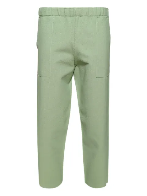 Homme Plissé Issey Miyake Inlaid elasticated-waist trousers