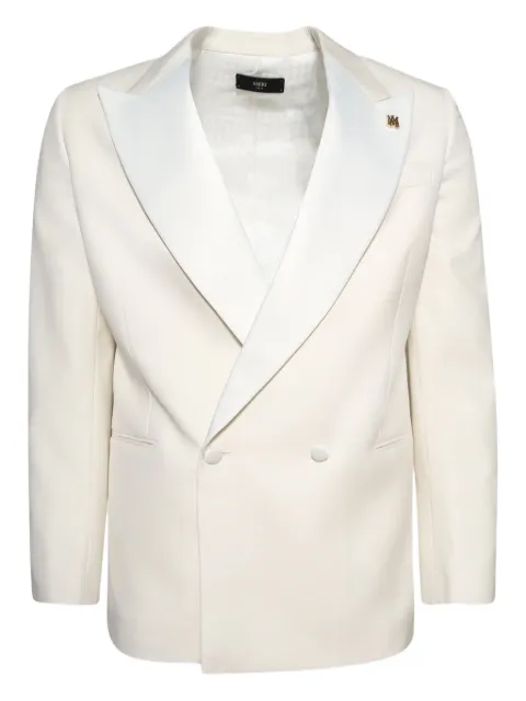 AMIRI blazer con solapas de pico y doble botonadura