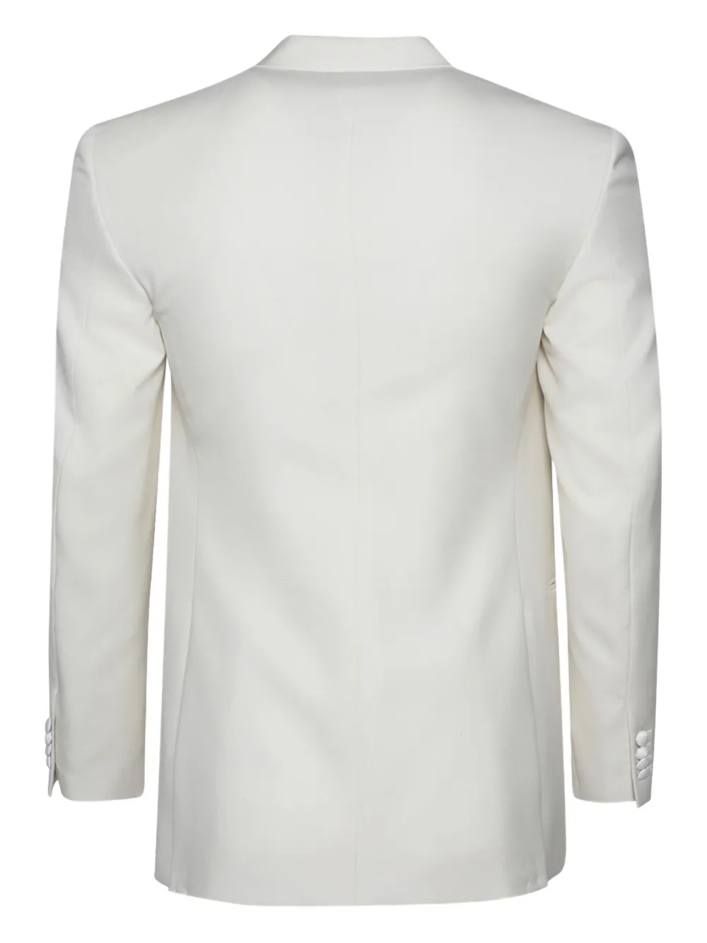 AMIRI double-breasted peak-lapel blazer Beige