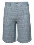 AMIRI Boucle side-pockets shorts - Blue