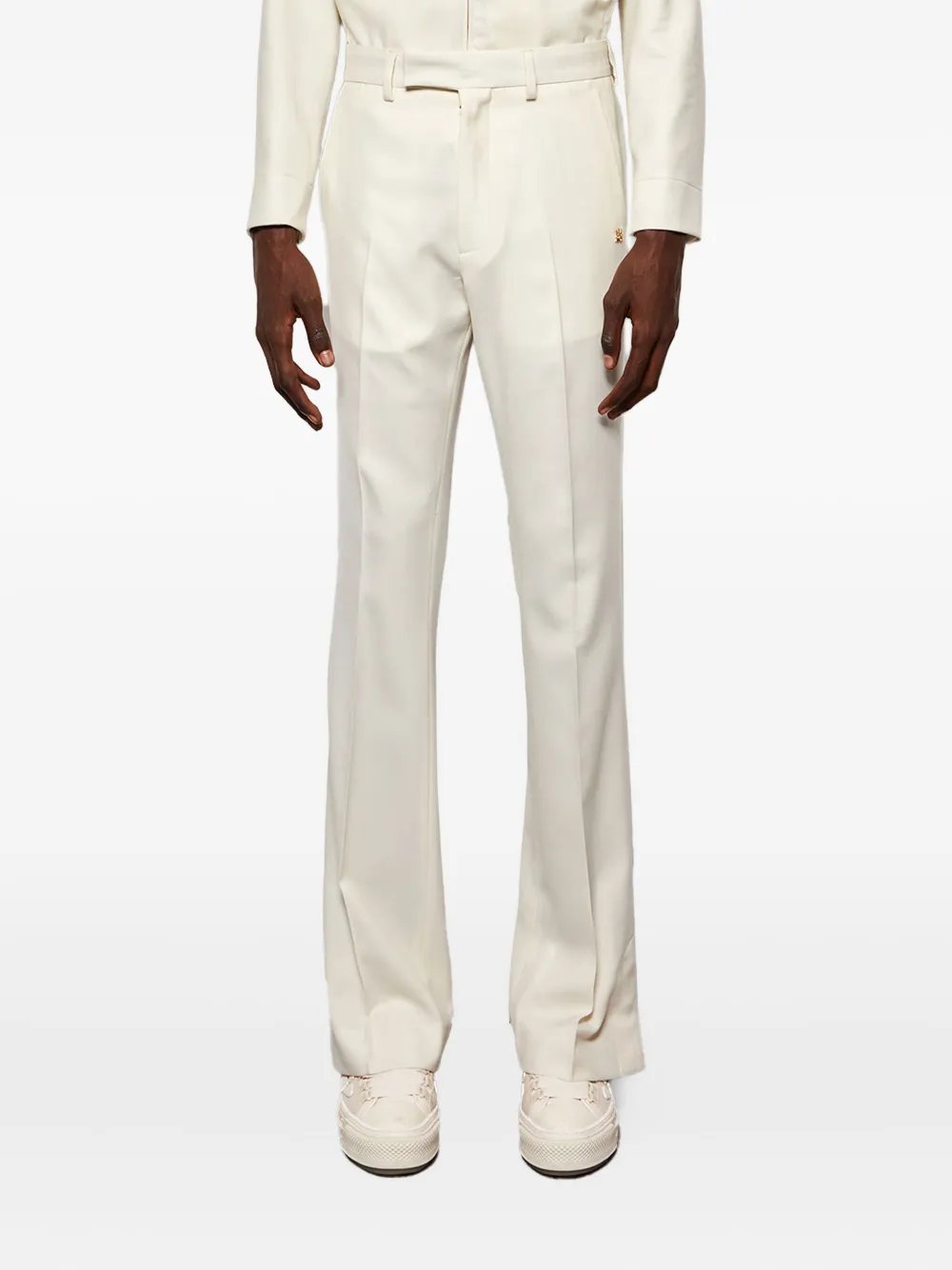 straight-leg trousers