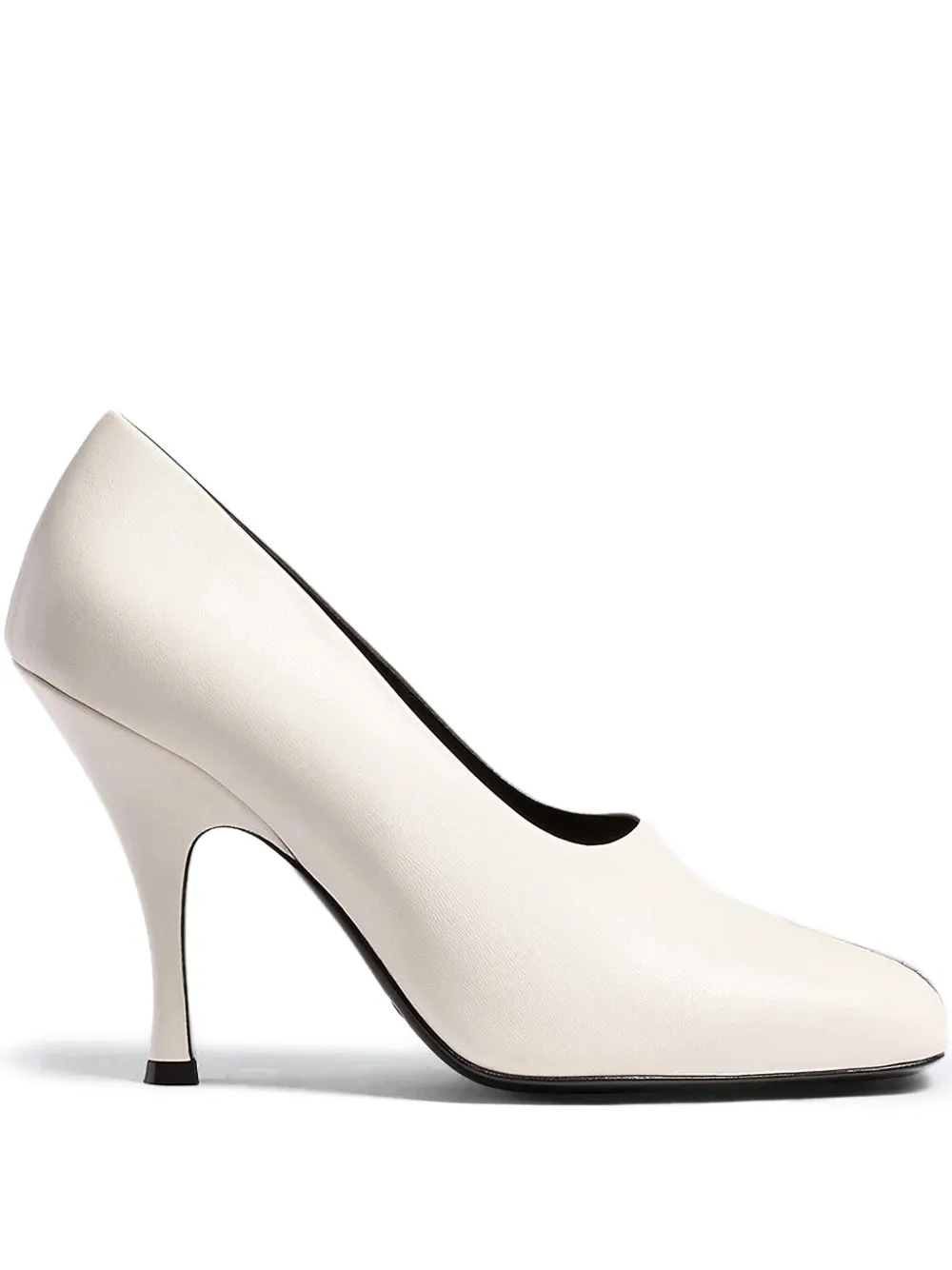 KHAITE Eva Peep Toe pumps Wit