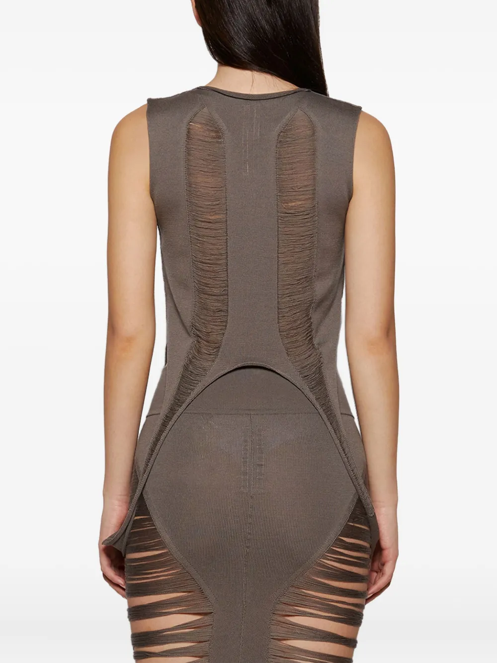 Rick Owens Tanja tanktop Bruin