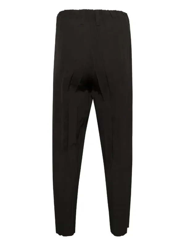 Homme Plissé Issey Miyake プリーツ パンツ | ブラウン | FARFETCH JP