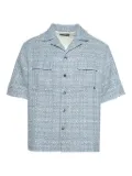 AMIRI tweed shirt - Blue
