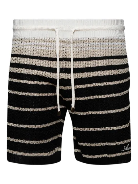 AMIRI striped knit shorts