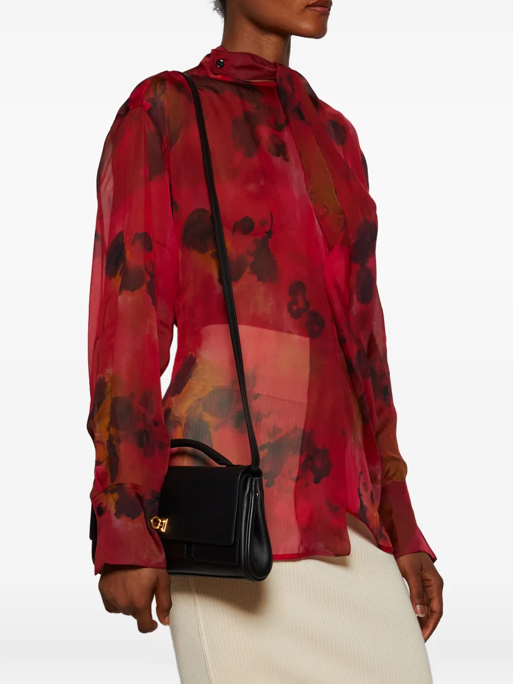 Balenciaga Bel Air Small Shoulder Bag Shoulder Bags Black