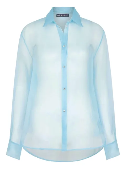 David Koma silk shirt