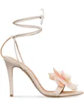 Alameda Turquesa 110mm Clarissa sandals - Neutrals