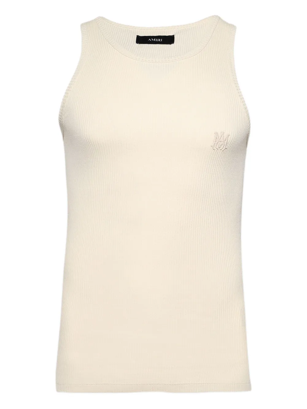 Amiri Ribbed Logo-detail Tank Top