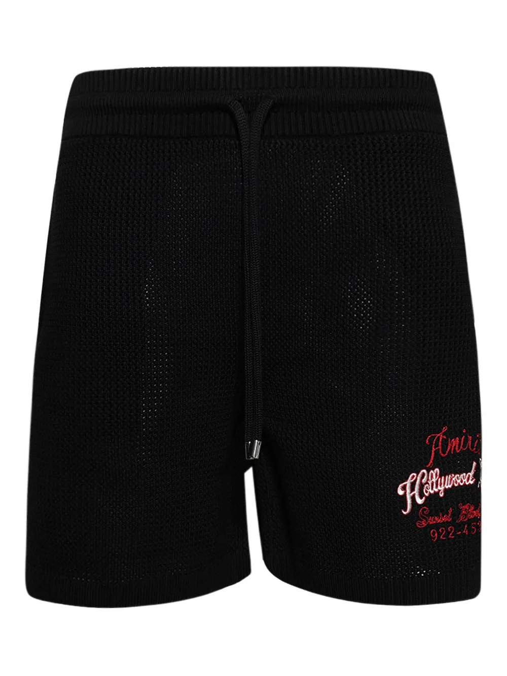 AMIRI Hollywood crochet shorts | Black | Image 1