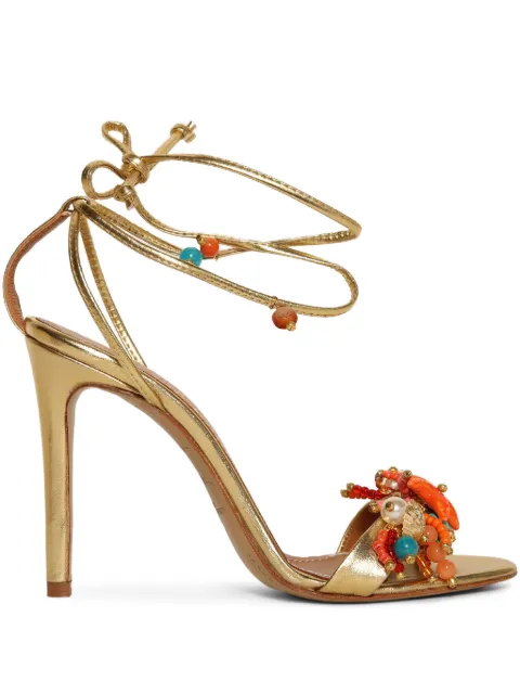 Alameda Turquesa sandalias Bahamas con tacón 110mm