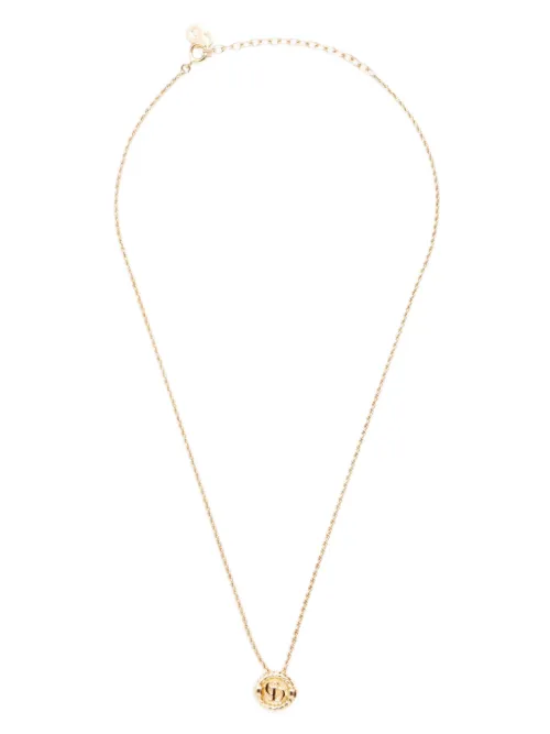 Collier à logo CD (années 1990) - Christian Dior Pre-Owned - Modalova