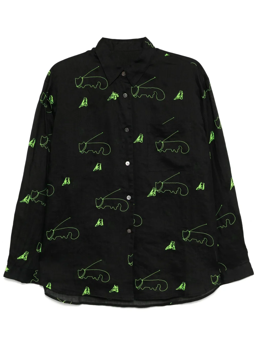 embroidered shirt