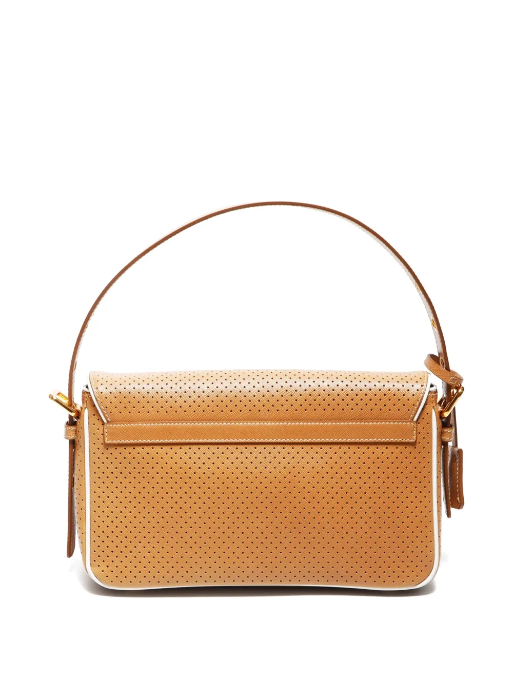 Prada Pre-Owned 2000's perforated tote bag - Bruin